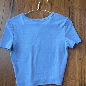 Zara blue shirt